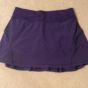 Lululemon Purple Circuit Breaker Skirt- Size 4